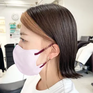 ミディアム 🌹藤原 亜美🌹のヘアスタイル