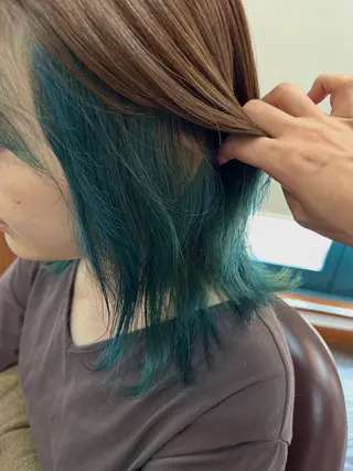 カラー 坂本 瑞季 🤍 髪質改善のヘアスタイル