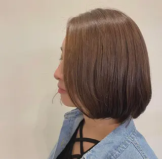 ミディアム カラー カノエ 乃木店のヘアスタイル