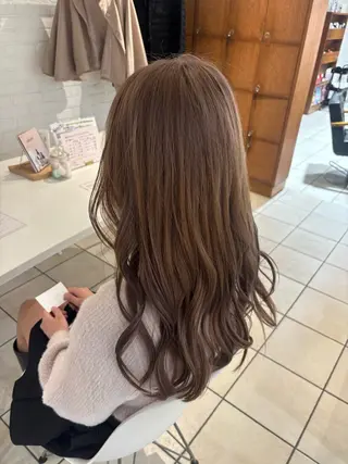 ロング ⭐️ダブルカラー⭐️ ｼｭﾝ⭐️のヘアスタイル