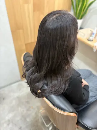 ロング 白鳥 正孝のヘアスタイル