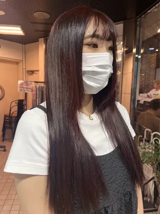 ロング カラー 似合わせカットカラー 🤍🎀honokaのヘアスタイル