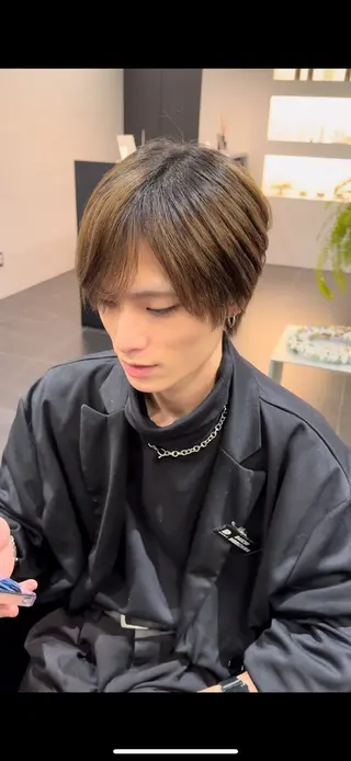 メンズ DOUBLE所属・松下 恭佑のヘアスタイル