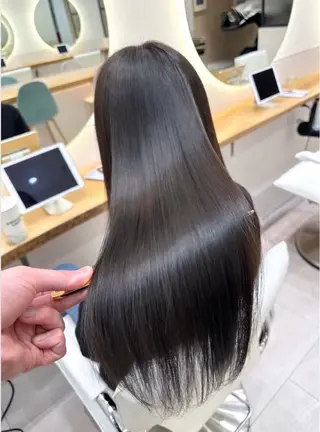 ロング カラー 新宿/髪質改善/ボブ 韓国レイヤー大重聖斗のヘアスタイル