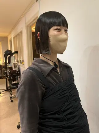 ショート NOUN所属・eri kinjoのヘアスタイル