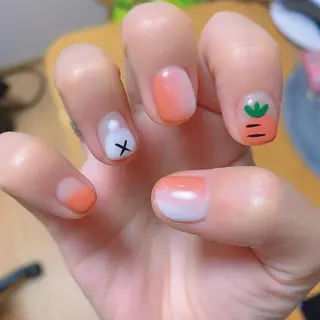 カラー ネイル C C🌼のネイルデザイン