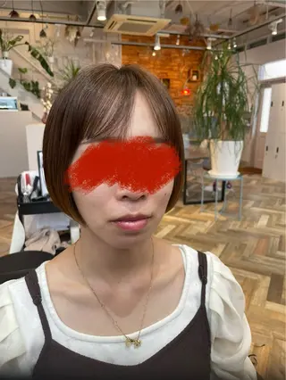 ショート maru.所属・照井 由香理のヘアスタイル