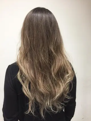 ロング カラー Hair mission【ヘアーミッション】心斎橋所属・エクステ／レイヤー 落合/心斎橋のヘアスタイル