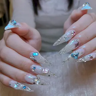 ネイル ミン ゴテゴテネイルのネイルデザイン