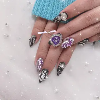 ネイル 🎀 Mayu 🎀痛ネイルのネイルデザイン