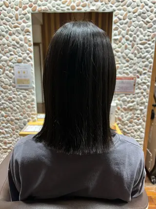 ミディアム よしかわ あいか/京都美容室のヘアスタイル