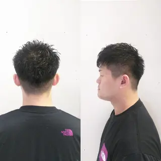 メンズ パーマ カラー メンズNo.1💥 ユウトのヘアスタイル