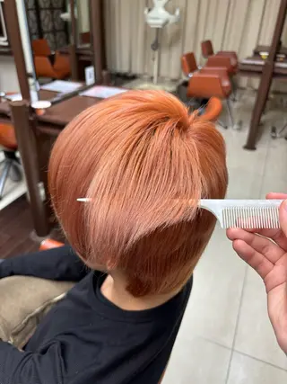 カラー メンズ ⛄️カラーモデル /艶カラー/あい⛄️のヘアスタイル