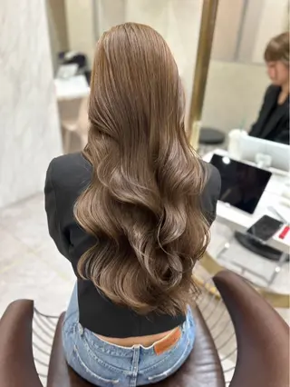 ロング MOMOHA/ 🍑レイヤーカットのヘアスタイル