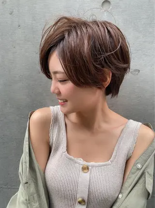 ショート 林 飛夕也のヘアスタイル