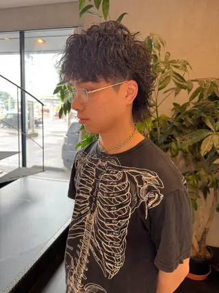 パーマ メンズ メンズパーマ／長岡 坂口祥貴のヘアスタイル