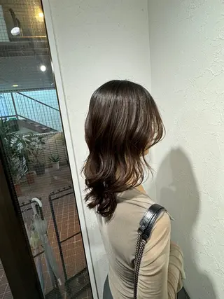 セミロング ハイトーン/レイヤー /艶カラー🎀のヘアスタイル