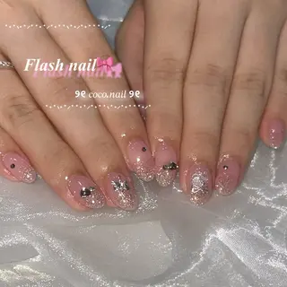ネイル lili.nail y2k/ワンホンのネイルデザイン