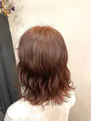 セミロング カラー パーマ ✨レディースカット モデル募集✨イブキのヘアスタイル