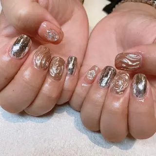 ネイル among アマン所属・lecoa_ kana／amongのネイルデザイン