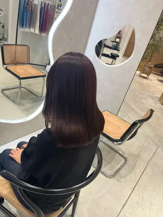 カラー 福島 果音のヘアスタイル