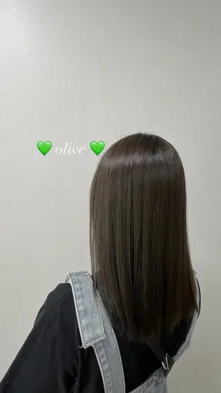 セミロング カラー 🎀 SAKI 🎀 /plusj石巻中里のマツエク・マツパデザイン