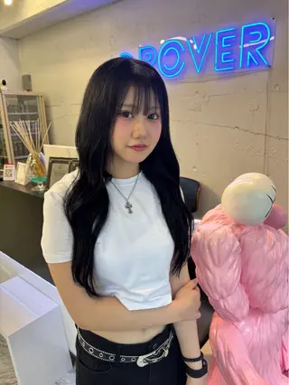 ロング ミユル/ 盛れるエクステ🎀✨のヘアスタイル