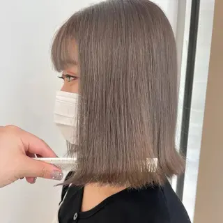 ミディアム カラー 🍒KIKUCHI KANAE🍒のヘアスタイル