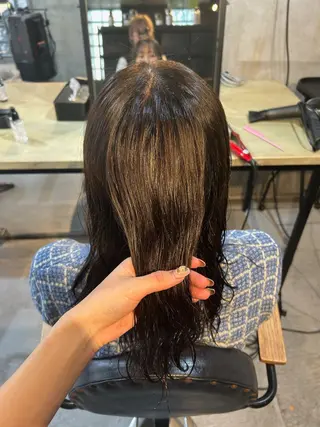 ミディアム おがわ まなのヘアスタイル
