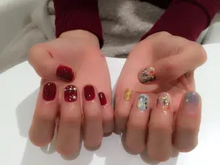 ネイル 山藤 萌永のネイルデザイン