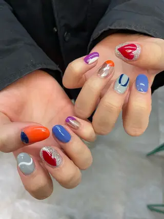 ネイル ひめか🫁 推し概念・個性派のネイルデザイン