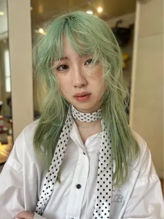 セミロング chura/ カラーモデル募集💫のヘアスタイル