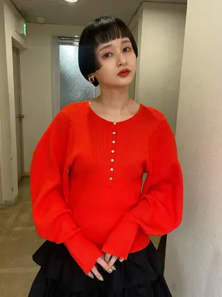 ショート ショート/ボブ/ 心斎橋/宮脇美奈のヘアスタイル