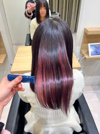 ミディアム カラー TAYA府中店所属・Ri seのヘアスタイル