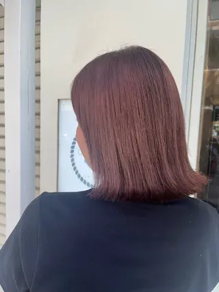 ミディアム カラー 阿部 翔一郎/暖色系カラーのヘアスタイル