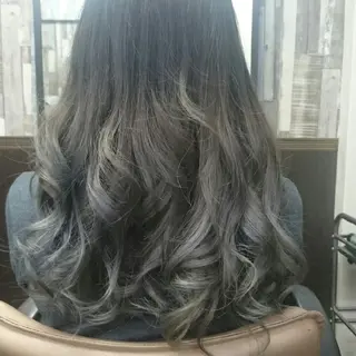 セミロング ロング カラー リノヘア プラス 関内店所属・レイヤー/髪質改善 /縮毛矯正/テツのヘアスタイル