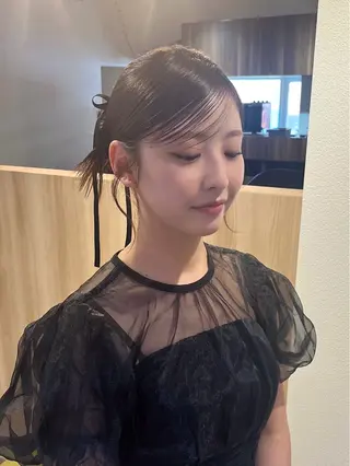 ヘアアレンジ good nine所属・YUUMI /心斎橋美容室のヘアスタイル