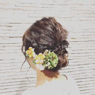 ヘアアレンジ メンズ特化☝️添田 好恵のヘアスタイル