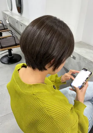 ショート カラー clan【クラン】所属・カットモデル 募集中🫧明日香のヘアスタイル