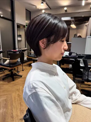 ショート MIREI /韓国風 ショート/大阪美容室のヘアスタイル