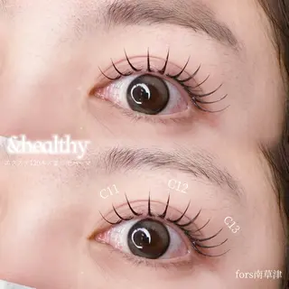 マツエク・マツパ fors 南草津所属・《fors》 madokaのマツエク・マツパデザイン