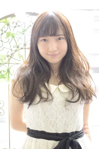 セミロング Campus キャンパスのヘアスタイル