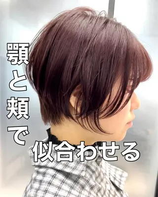 ショート カラー ショートヘア、ボブ こやさん　コヤマのヘアスタイル