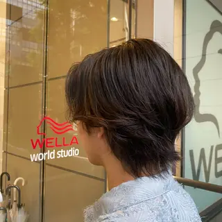 メンズ アイブロウ 🍒透明感カラー/ emiri🍒のヘアスタイル