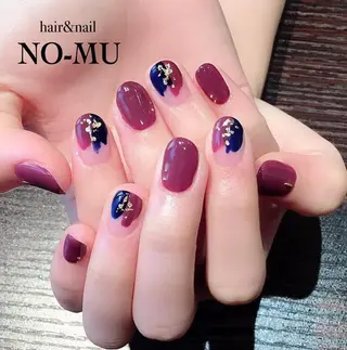 ネイル hair＆nail NO-MU所属・hair＆nail NO-MUのネイルデザイン