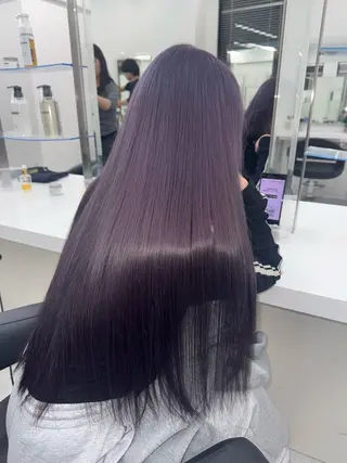 ロング カラー 海外girl/ハイト ーン/riko🫧のヘアスタイル