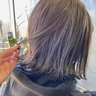 ミディアム カラー ヘアアレンジ tane.所属・【ダメージレス施術】 【透明感】北村 拓也のヘアスタイル