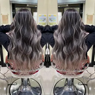 セミロング Y Uのヘアスタイル