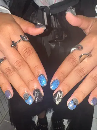 ネイル MITSUKI🪡 海外/個性派/ロングのネイルデザイン