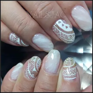 ネイル 島屋 千奈美のネイルデザイン